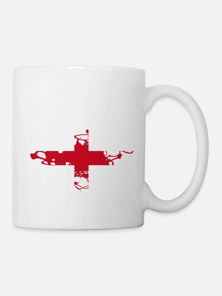England - Mug - white