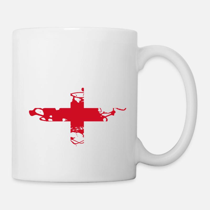 England - Mug - white