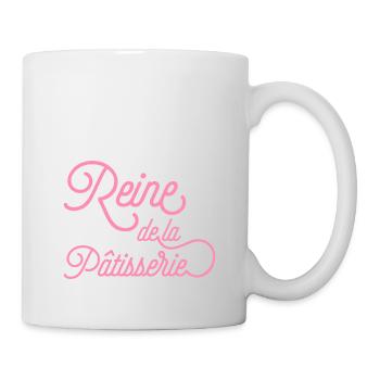 Reine de la patisserie - Mug blanc - blanc - Droite