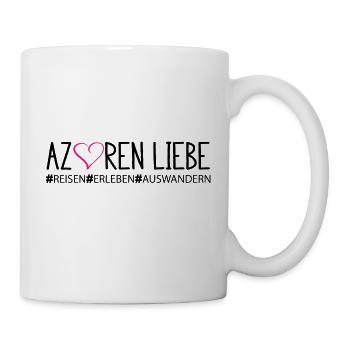 Azores love traveling experience emigrating - Mug - white - Right