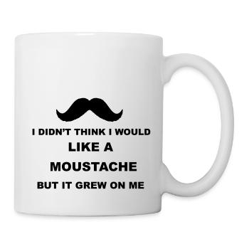 Moustache - Mug - white - Right