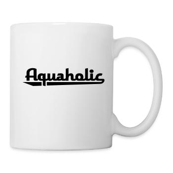 schwimmen - Tasse - Weiß - Rechts