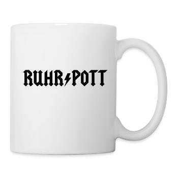 Ruhrpott - Tasse - Weiß - Rechts