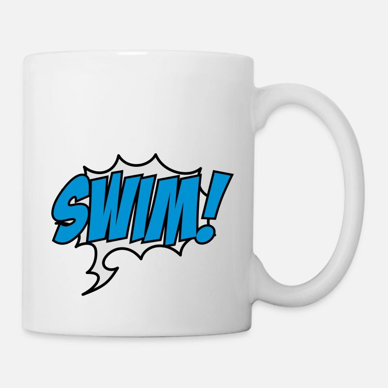 nager - Mug blanc - blanc