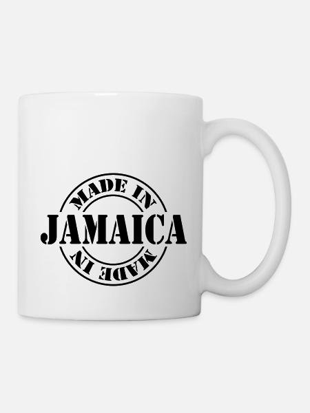 made in jamaica m1k2 - Mug blanc - blanc