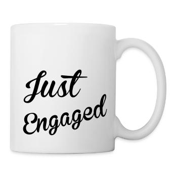Just Engaged - Mug - white - Right