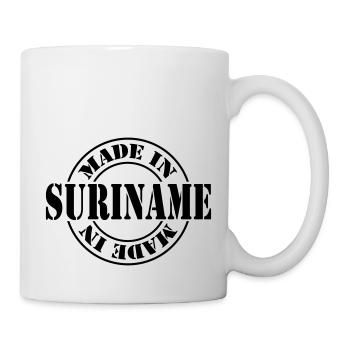 made in suriname m1k2 - Tasse - Weiß - Rechts