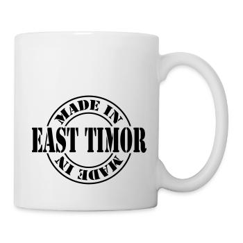 made in east timor m1k2 - Mug - white - Right