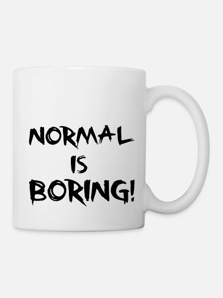 Normal - Tasse - Weiß