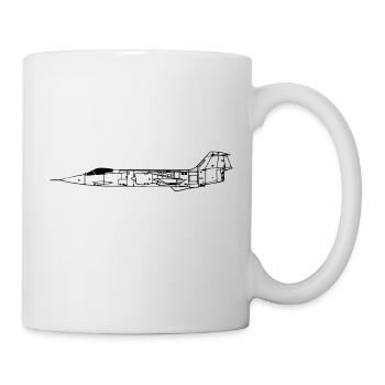 f104_vec_1 de - Tasse - Weiß - Rechts