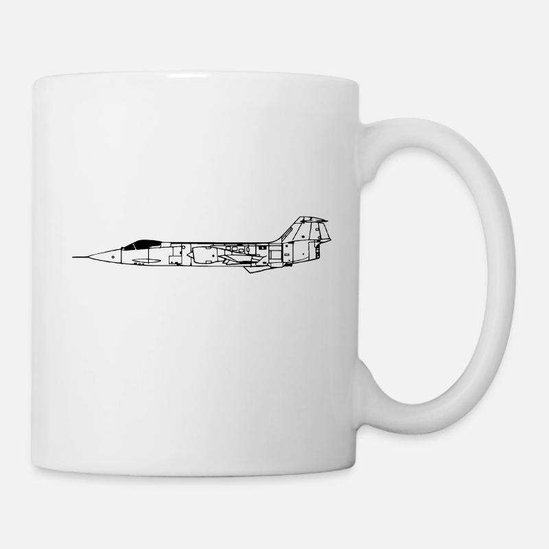 f104_vec_1 de - Tasse - Weiß