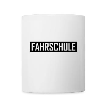 fahrschule - Tasse - Weiß - Vorne
