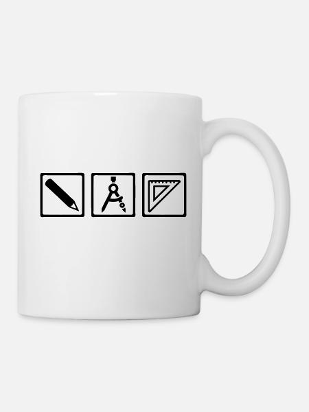 Architecte - Mug blanc - blanc