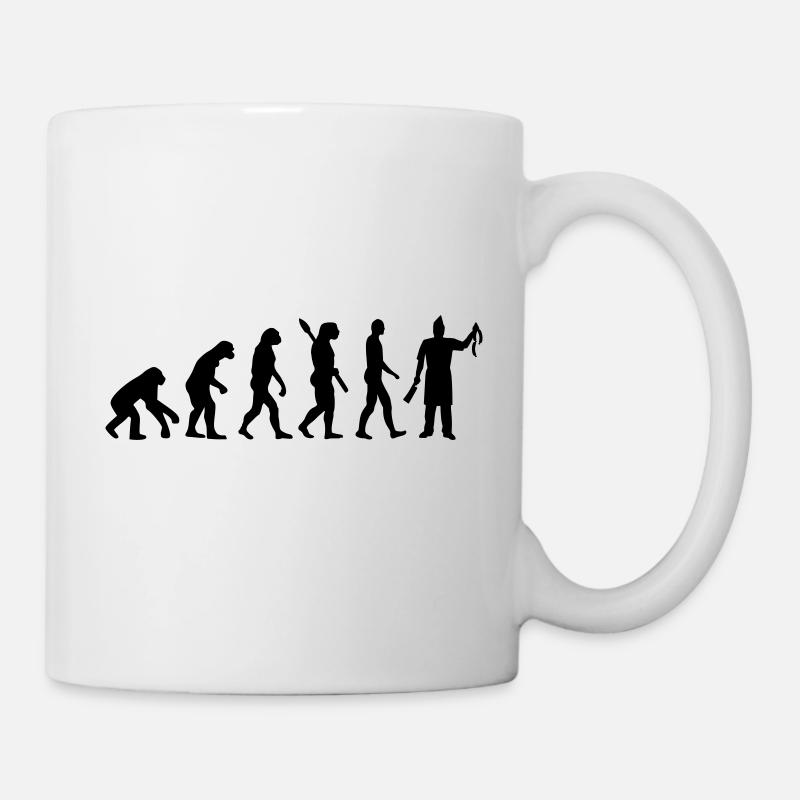 Fleischer - Tasse - Weiß