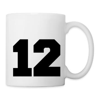 12 - Tasse - Weiß - Rechts