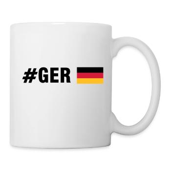 #GER (3c) - Tasse - Weiß - Rechts
