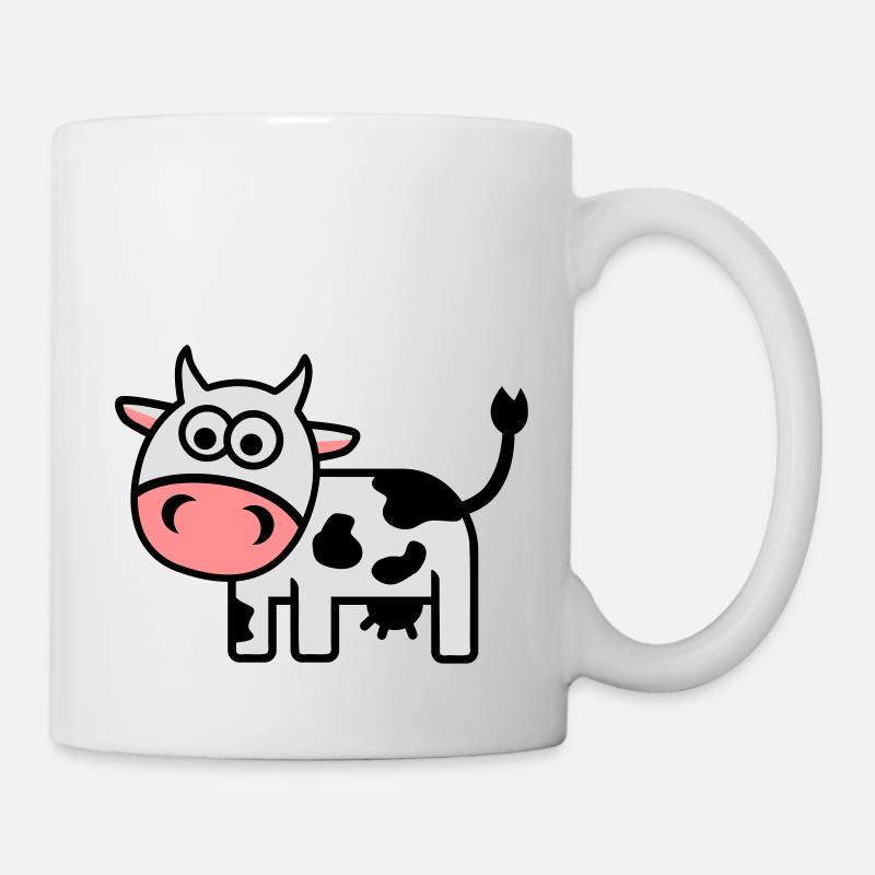 Vache - Mug blanc - blanc