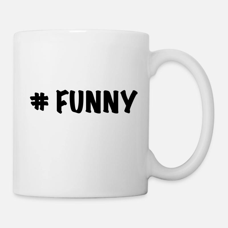 # funny - Mug - white