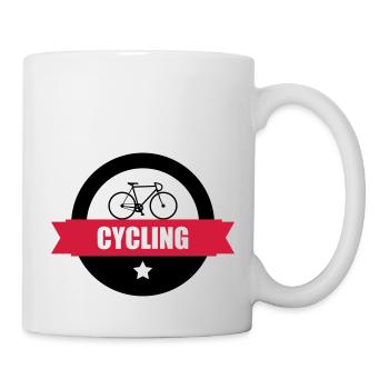 Cycling - Mug blanc - blanc - Droite