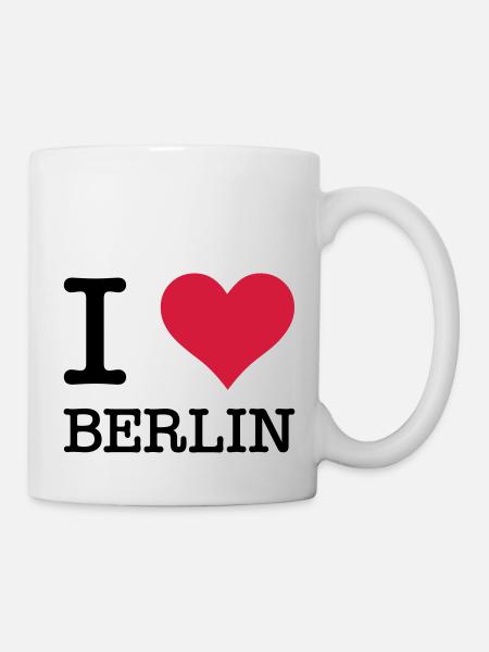 I Love Berlin - Tasse - Weiß