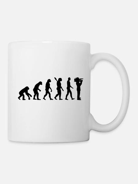 Evolution Movie - Mug blanc - blanc