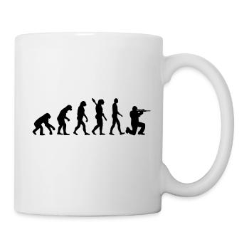 Airsoft - Tasse - Weiß - Rechts