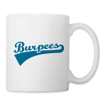 Burpees - Mug - white - Right
