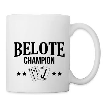 Karte / spielen / Rommé / bridge / spiel / Poker - Tasse - Weiß - Rechts