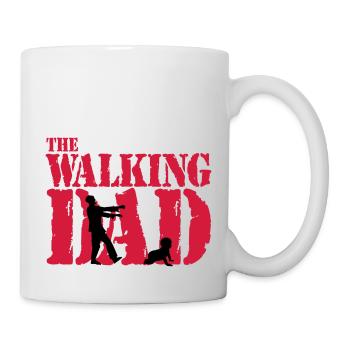 WALKING DAD - Mug blanc - blanc - Droite
