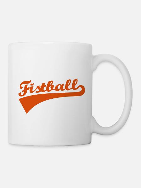 Faustball - Tasse - Weiß