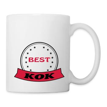 Best kok - Tasse - Weiß - Rechts