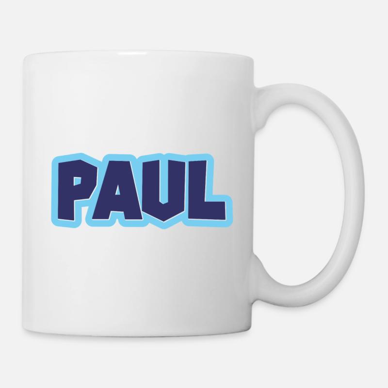 Paul Name Vorname - Tasse - Weiß