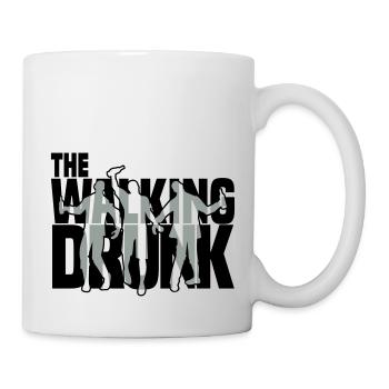 the walking drunk - Tasse - Weiß - Rechts