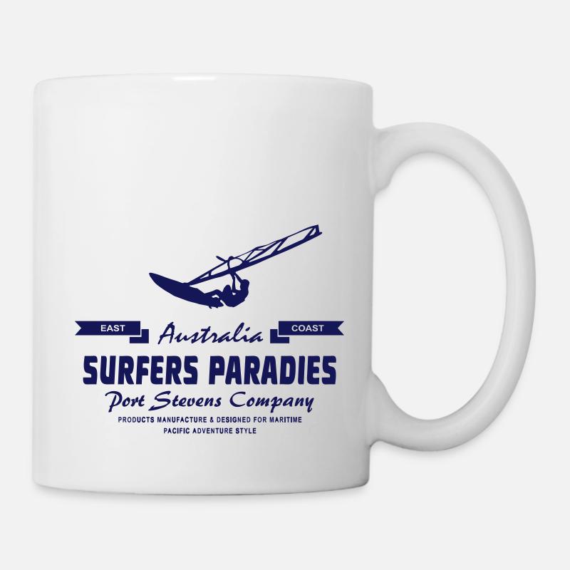 Australian Windsurfing - Surfer - Tasse - Weiß