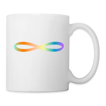 Unendlichkeit- Zeichen - Tasse - Weiß - Rechts