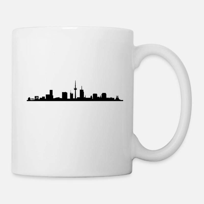 Skyline Essen NRW - Tasse - Weiß