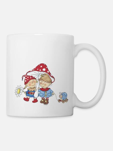 Wichtel_05 - Tasse - Weiß