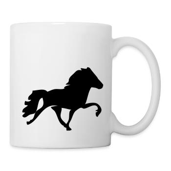Tölter - Tasse - Weiß - Rechts