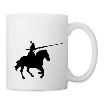 Ritter - Tasse - Weiß - Rechts