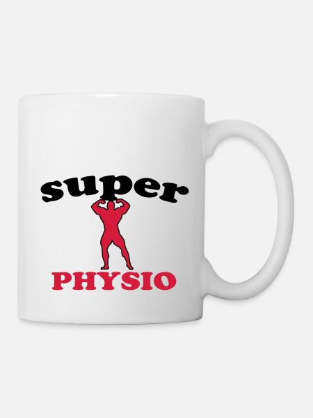 Super physio - Tasse - Weiß