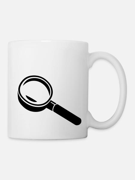 lupe_01 - Mug blanc - blanc