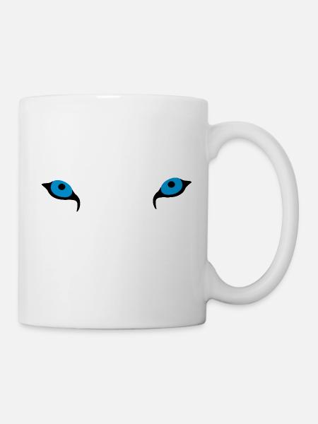 Husky - Huskyaugen - Tasse - Weiß