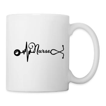 Infirmière Médecin Infirmière Hôpital - Mug blanc - blanc - Droite