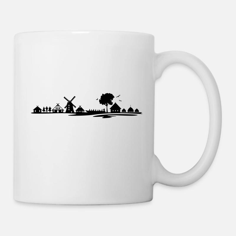Landschaft - Spreewald - Tasse - Weiß