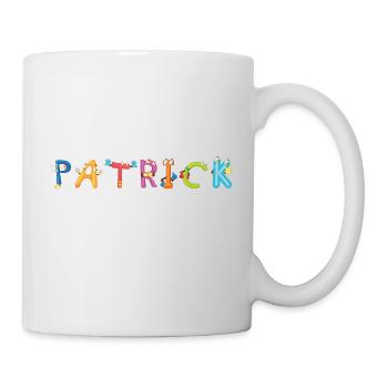 Patrick - Tasse - Weiß - Rechts