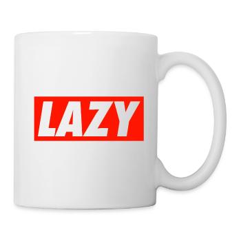 Lazy - Mug - white - Right