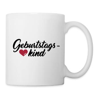 Geburtstagskind - Tasse - Weiß - Rechts