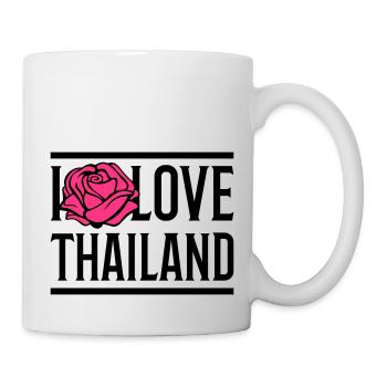 i love thailand - Tasse - Weiß - Rechts