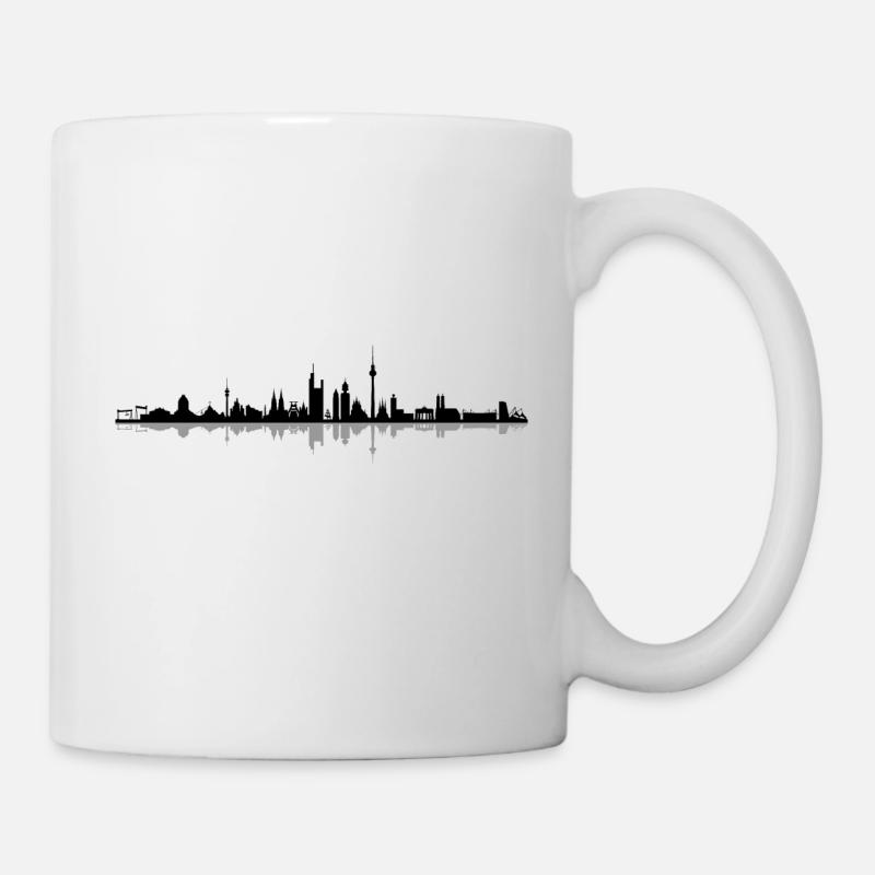 Skyline - Deutschland - Tasse - Weiß