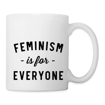 Feminism Is For Everyone - Mug - white - Right
